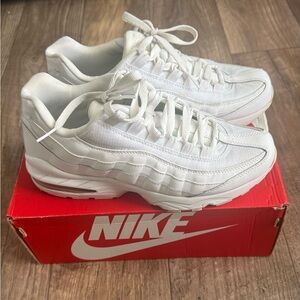 Nike All-White Air Max 95 Sneakers
